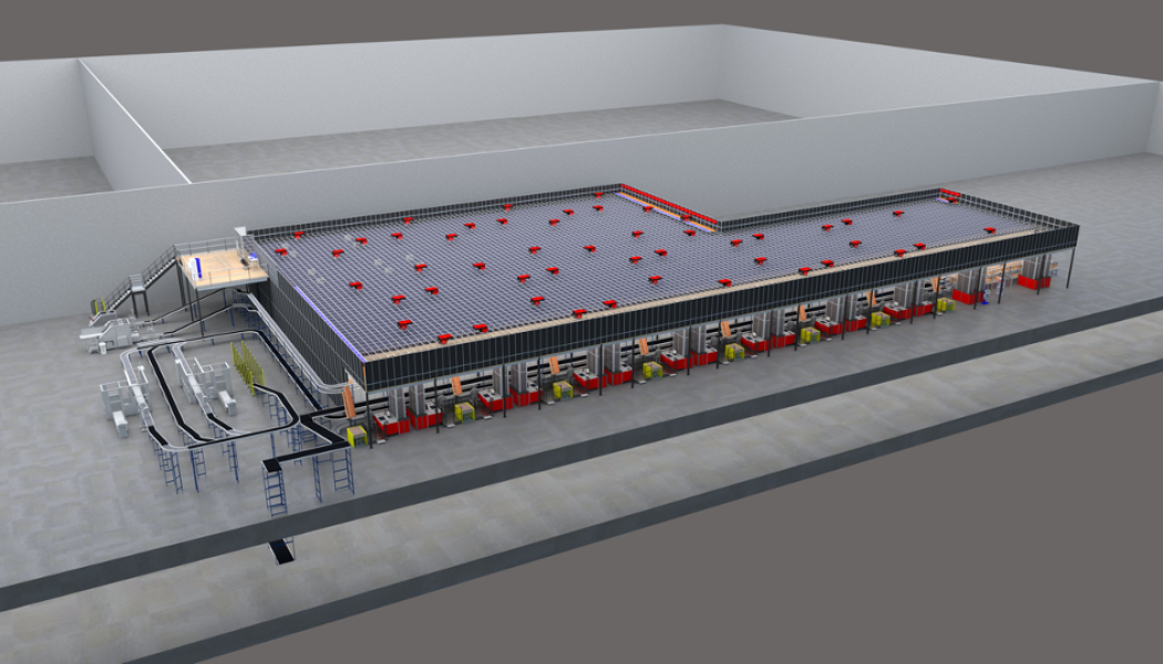 Solar AutoStore. Bild: Element Logic