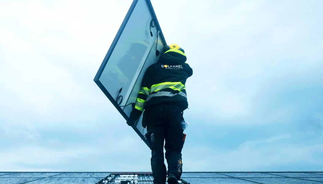 Säker Sol är ett samarbete med bland andra försäkringsbranschen som hittar brister på fyra av fem solcellsinstallationer. Foto: Installatörsföretagen