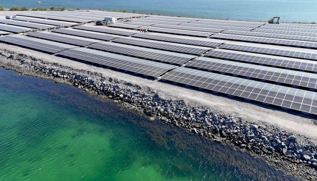 St1 inviger sin första solcellspark på Risholmen i Göteborg