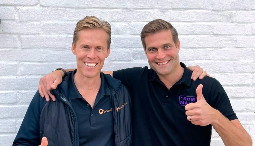 Daniel Edlund Solens Energi & Gunnar Jönsson 1KOMMA5°. Foto: 1KOMMA5°