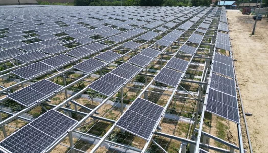 Bilderna visar en solbruksinstallation i Taiwan som använder invertrar och effektoptimerare från SolarEdge (©SolarEdge).