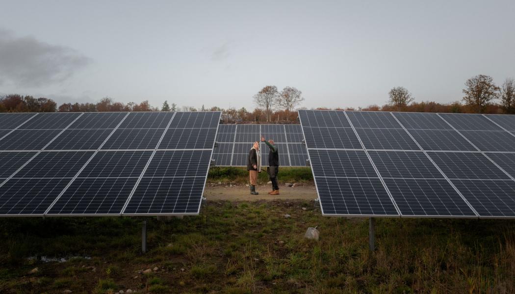Solpaneler. Pressbild: Turn Energy