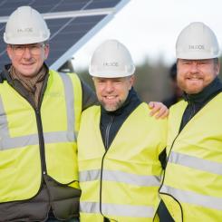Grundarna av Helios: Andreas Tunbjer, Magnus Rahm and Johan Lundin.