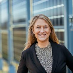 Anna Werner, vd för Svensk Solenergi.
Foto: Jann Lipka