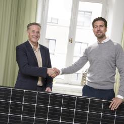 Inom ramen för det långsiktiga partnerskapet kommer Alight att utveckla, bygga och samäga solparker på Sveaskogs mark. Foto: Alight