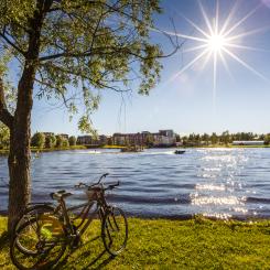 Generell solig sommarbild från Boden. Foto: Mats Engfors/Fotographic