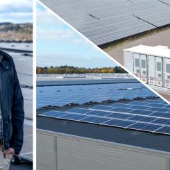 Christoffer Caesar, vd, Soltech Energy Solutions Foto: Soltech Energy Solutions