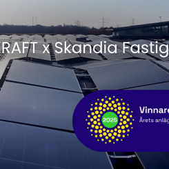 Solceller på tak. Pressbild: Ecokraft