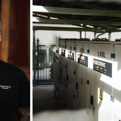 Mikael Johansson, vd på Takorama Elteknik. Pressbild: Takorama