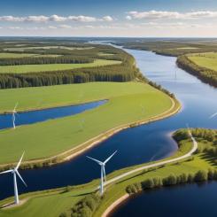 Enligt Orrön Energy ska bolaget fortsätta att utveckla projekten fram till byggstart. När anläggningarna tas i drift beräknas de tillsammans få en installerad effekt på 234 megawatt. Bild: Orrön Energy