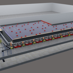 Solar AutoStore. Bild: Element Logic