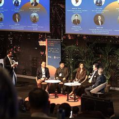 En av diskussionerna på konferensen handlade om att stärka kompetensen inom solcellssektorn. Här lyftes initiativ som RESkill4NetZero och Global Solar Councils (GSC) Solar Training Standard Initiative. Foto: SolarPower Europe