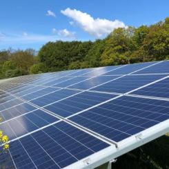 Solceller, symbolbild: Foto: Faxe Kommune.
