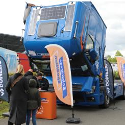 Abkati satsar på solpanelmoduler för lastbilar och yrkesfordon. Foto: Abkati