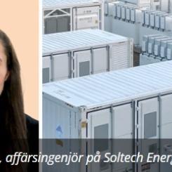 Zen Dinha, affärsingenjör på Soltech Energy Solutions. Pressbild: Soltech Energy / It-hållberhet