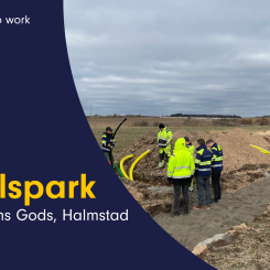 Ny solcellspark till Sperlingsholms Gods i Halmstad