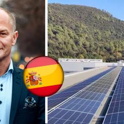 Stefan Ölander, vd på Soltech Energy. Foto: Soltech Energy
