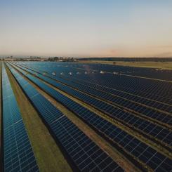Svea Solars solpark i Sjöbo.Foto: Svea Solar