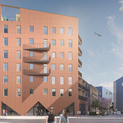 Solcellsanläggningar på fastigheterna räknas nu som separata anläggningar.  Foto: ÖrebroBostäder.