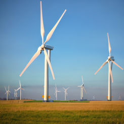 Samtidigt som elektrifieringen ökar byggs elproduktionen ut med framför allt mer vindkraft, som är en både mer decentraliserad och väderberoende produktionstyp. Det ställer hela elsystemet inför stora utmaningar. Arkivbild
